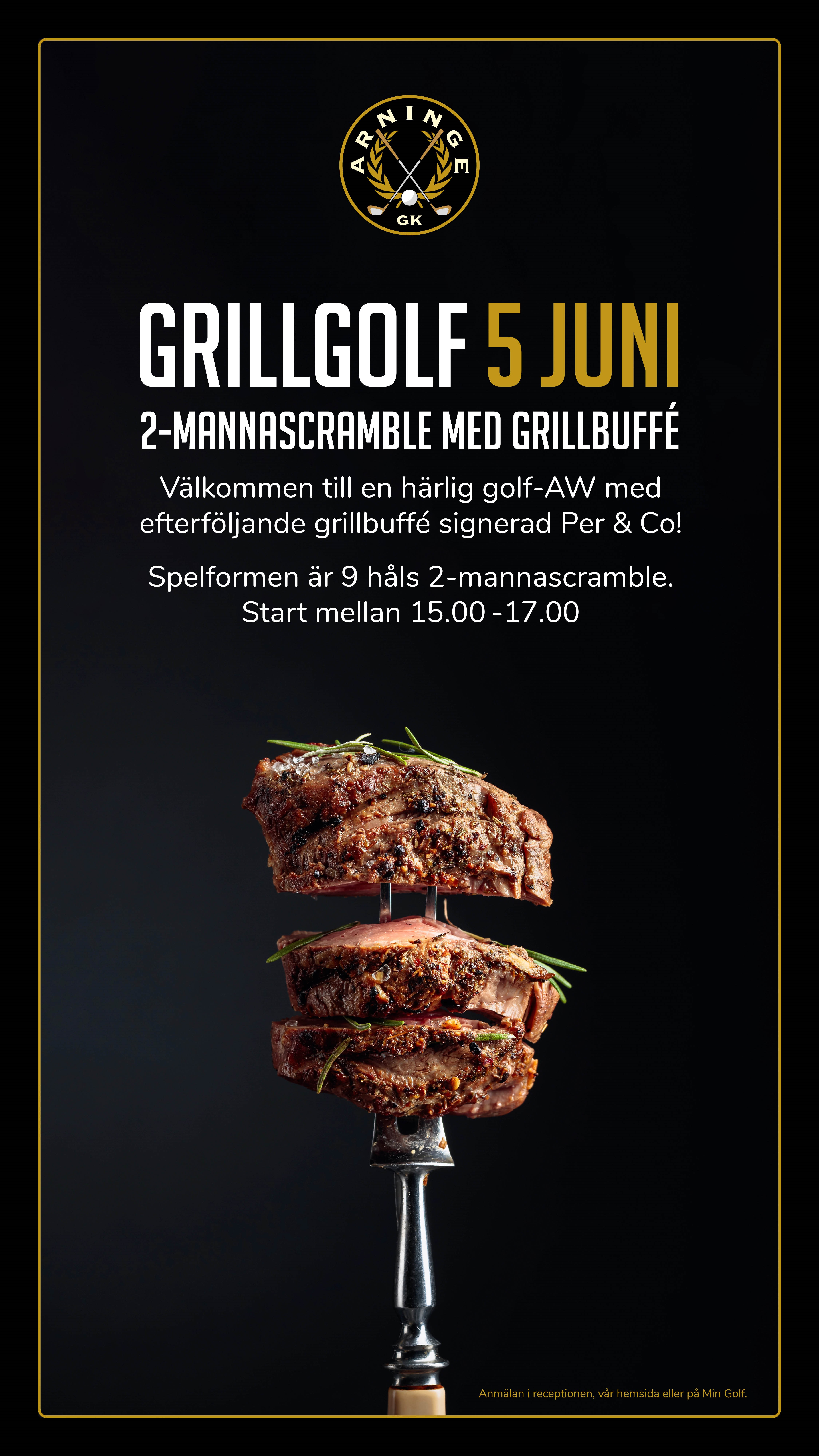 Grillgolf Stående Rätt