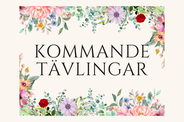 Kommande tävlingar